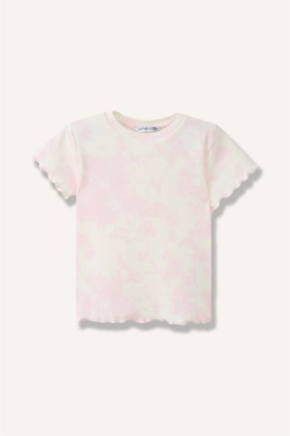 Baby Girl Batik Ribbed Camisole T-Shirt