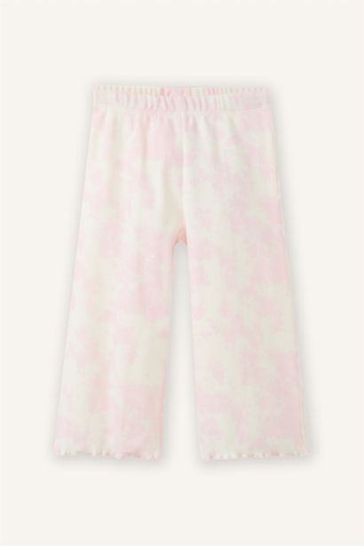 Wide Leg Batic High Waist Trousers