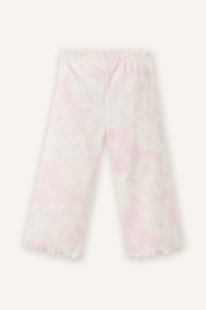 Wide Leg Batic High Waist Trousers