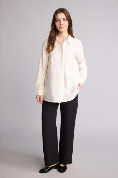 Regular Fit Geniş Paça Pantolon