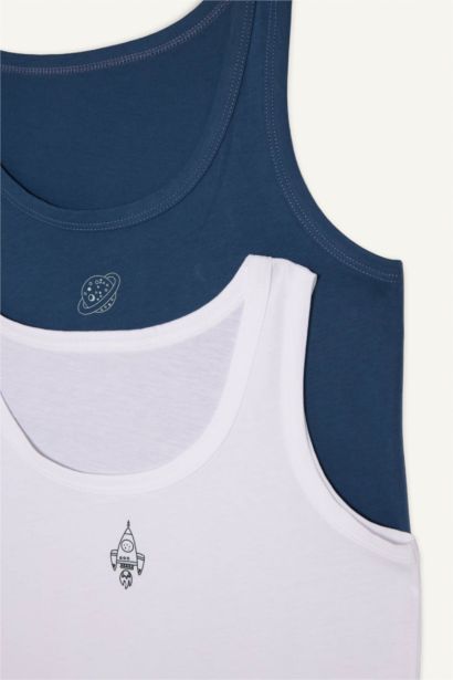 Boy 2 piece Regular Fit Tank Top