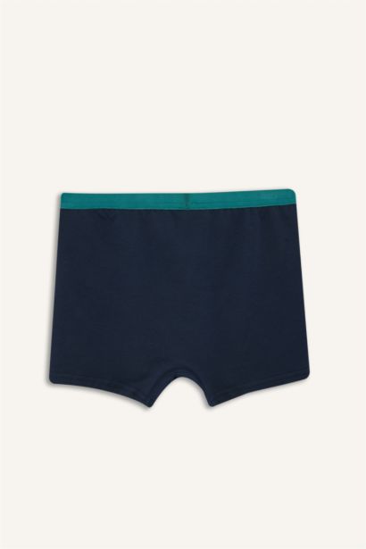 Hayvan Desenli Penye 3'lü Boxer Erkek Çocuk