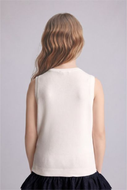 Girl Regular Fit Ribana Tank Top