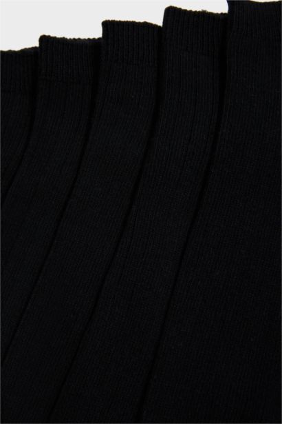 Erkek 5'li Pamuklu Patik Çorap