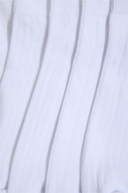 Kadın 5'li Pamuklu Patik Çorap