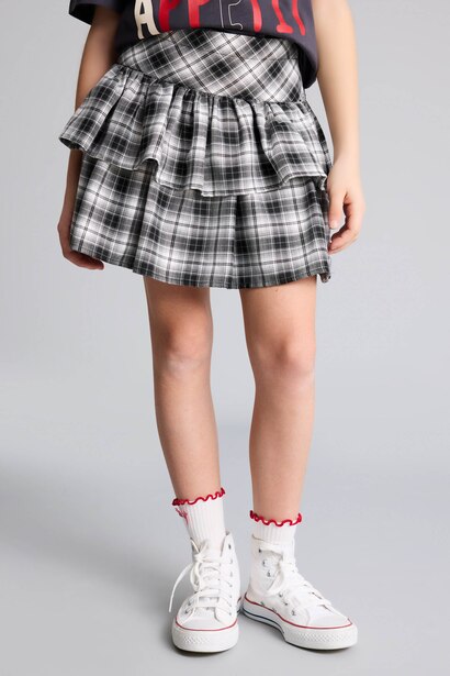 Jupe en flanelle pour fille