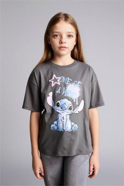 Қыз балаларға арналған Disney Lilo & Stitch футболка