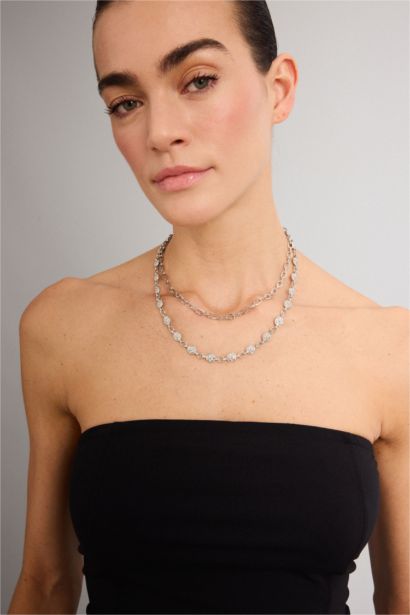 Woman 2 Piece Necklace Set