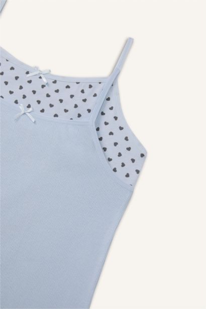 Kalp Desenli 2'li Atlet Kız Çocuk