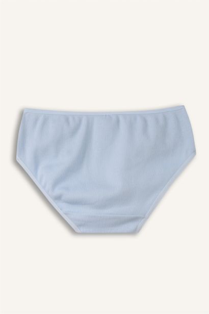 Desenli Ribana 3'lü Slip Külot Kız Çocuk