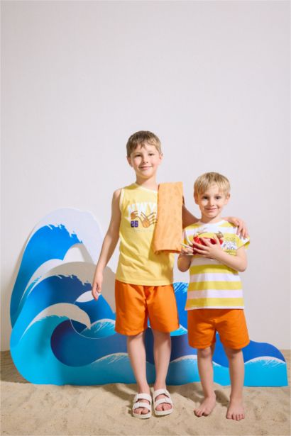 Baby Boy Regular Fit Swim Shorts
