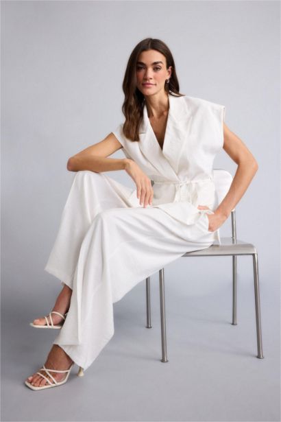 Yüksek Bel Wıde Leg Pantolon