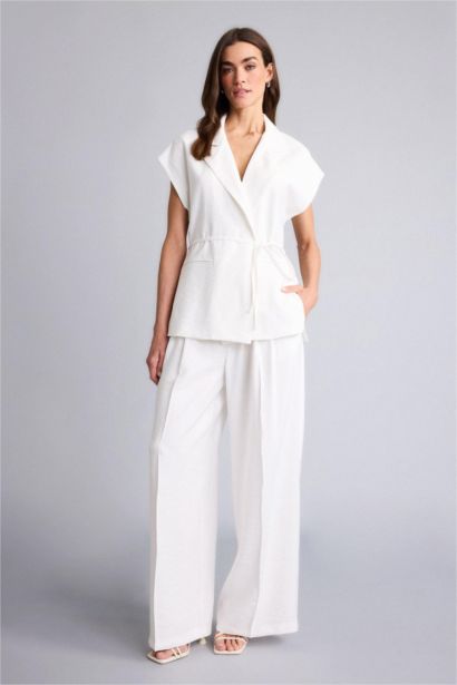 Yüksek Bel Wıde Leg Pantolon