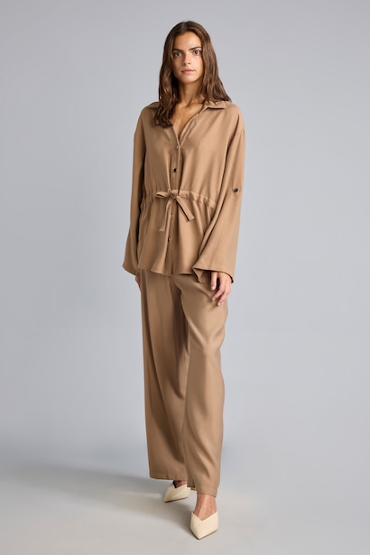 Wide Leg Yüksek Bel Pantolon