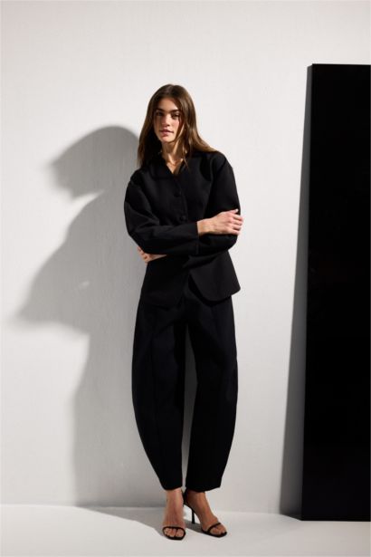 Balloon Fıt Yüksek Bel Pantolon