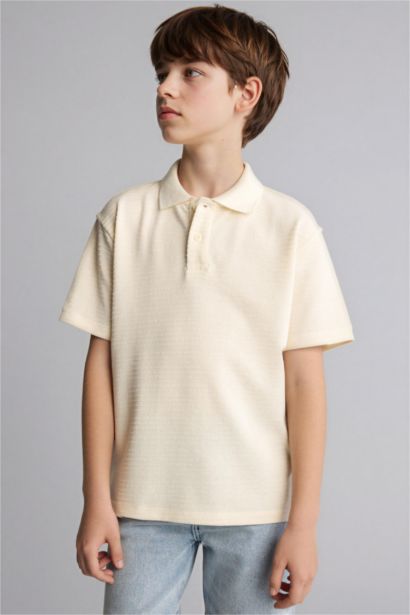 Oversıze Polo Tişört 