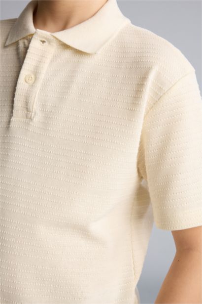 Oversıze Polo Tişört 