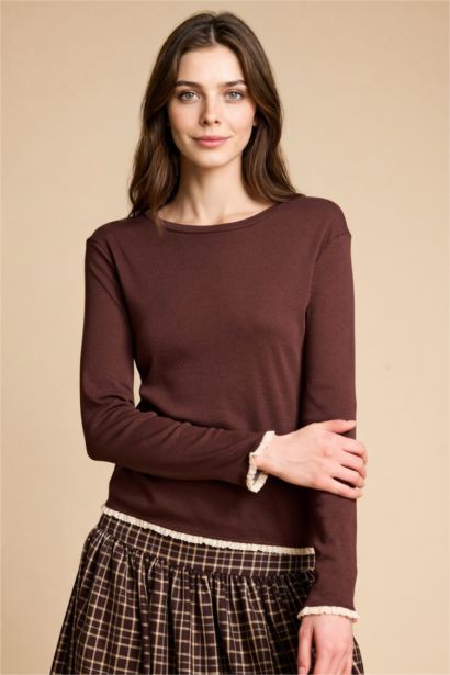Slim Fit Long Sleeve Tunic