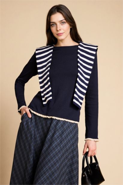 Tunique slim à manches longues