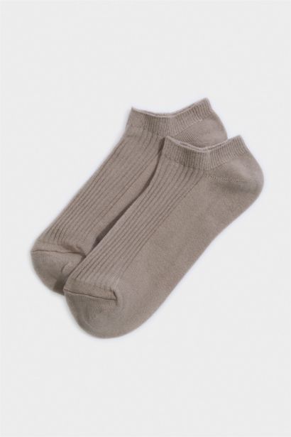 Kadın Rahat Lastikli 5'li Pamuklu Patik Çorap