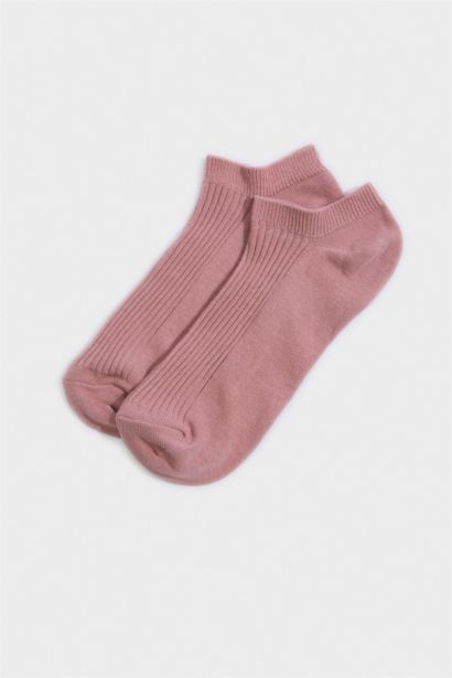 Kadın Rahat Lastikli 5'li Pamuklu Patik Çorap