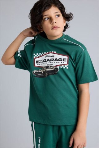 DeFacto B7771A8 T-Shirt Manica Lunga Bambino - Colore Nero, Comfort E Stile Casual Per Ragazzi, Vestibilità Morbida