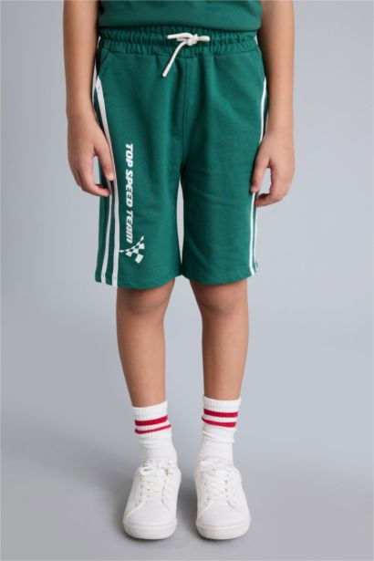 Baskılı Şort Erkek Çocuk