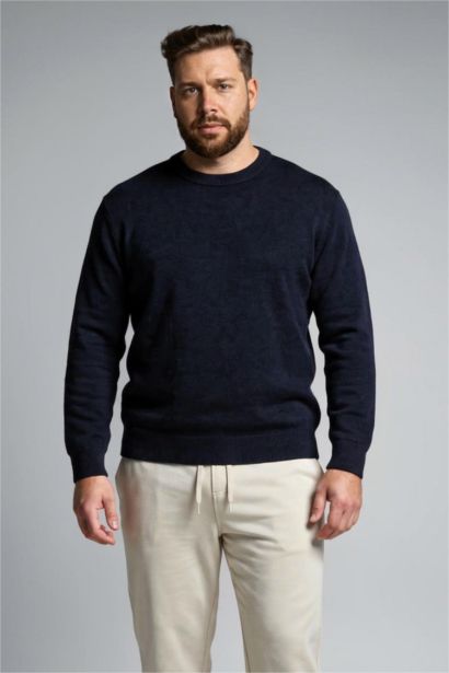 سويت شيرت اوفر سايز بيكيه برقبة مستديرة