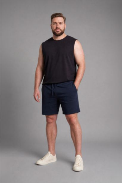 Boxy Fit Crew Neck Sleeveless Tank Top