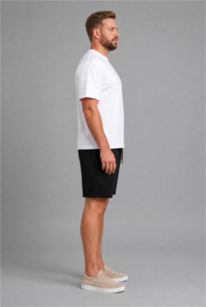 Short grande taille Coupe baggy