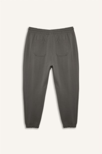 بنطلون بجامة رياضي وخصر مطاطي