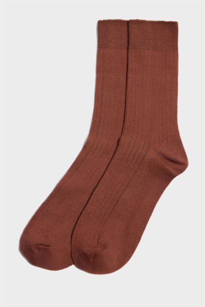 Erkek 3'lü Pamuk Akrilik Uzun Çorap