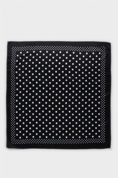 Woman Polka Dot Foulard