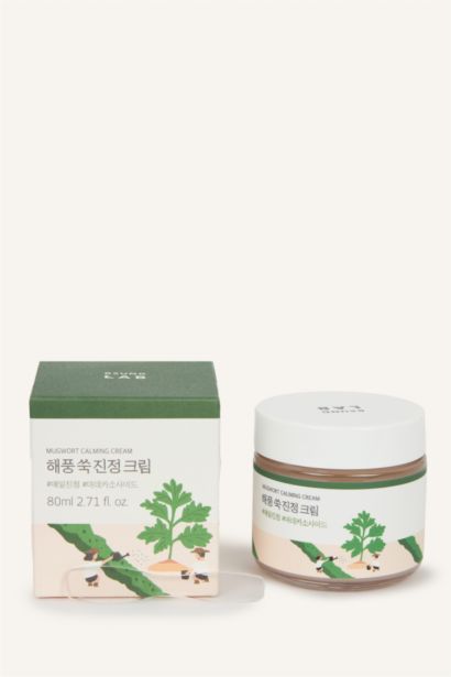 Round Lab - Mugwort Calming Cream (Nem ve Hidrasyon Yükselten Kızarıklık Karşıtı Mugwortlu Krem) 80ml
