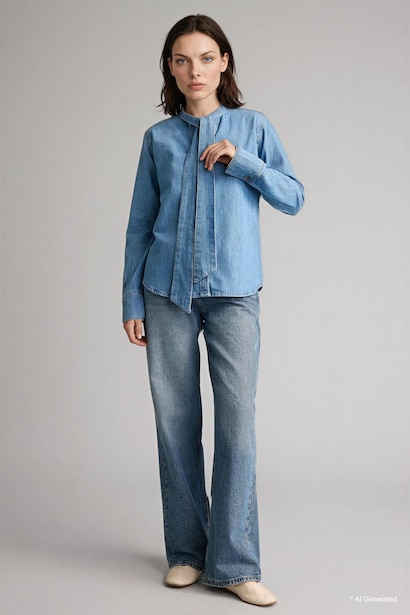 Regular Fit Denim Shirt