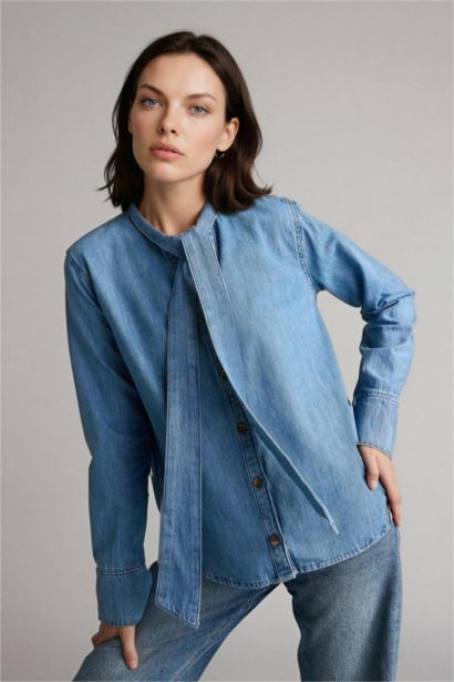 Regular Fit Denim Shirt