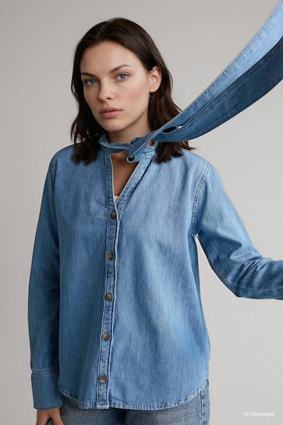 Regular Fit Denim Shirt
