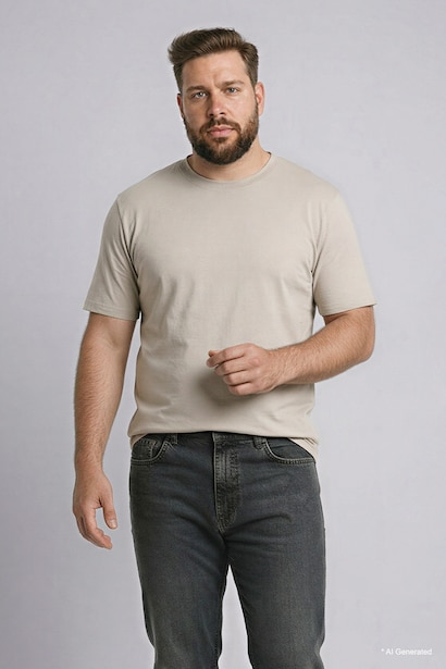 Boxy Fit Printed Short Sleeve T-Shirt