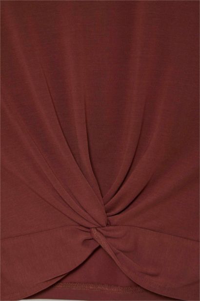 Crop modal Short Sleeve T-Shirt