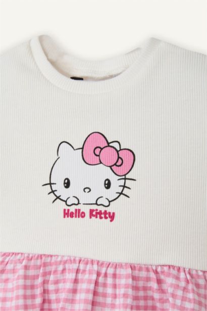 Hello Kitty Licensed Short Sleeve Knitted Dress