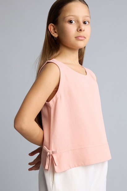 Girl Regular Fit Short Sleeve Blouse