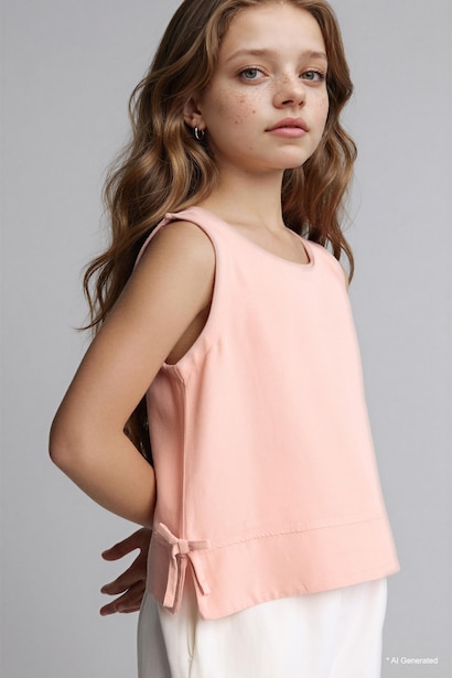Girl Regular Fit Short Sleeve Blouse