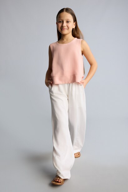 Girl Regular Fit Short Sleeve Blouse