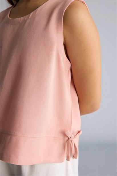 Çizgili Bluz Kız Çocuk