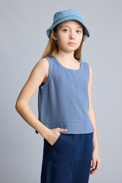 Girl Regular Fit Short Sleeve Blouse