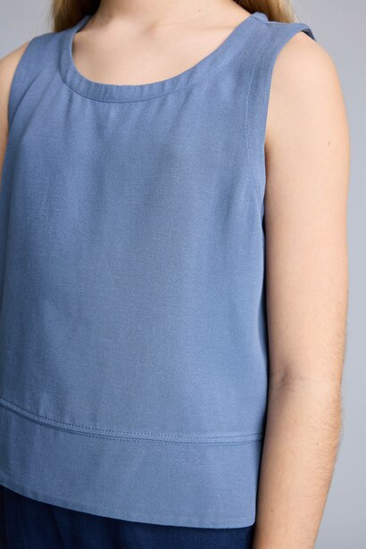 Girl Regular Fit Short Sleeve Blouse