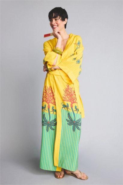 Jaquette x DeFacto Desenli Kimono