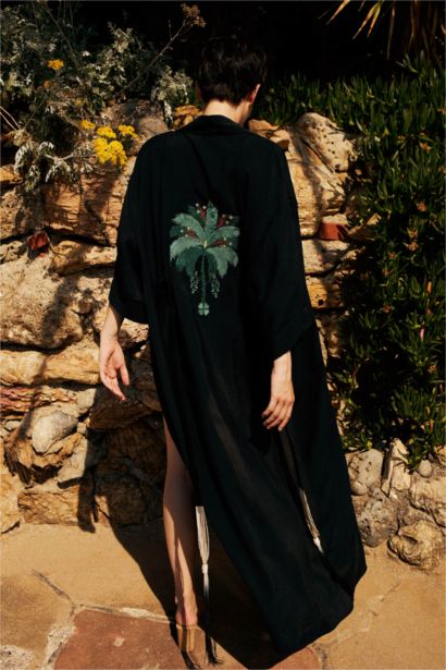 Jaquette x DeFacto Palmiyeli Kimono