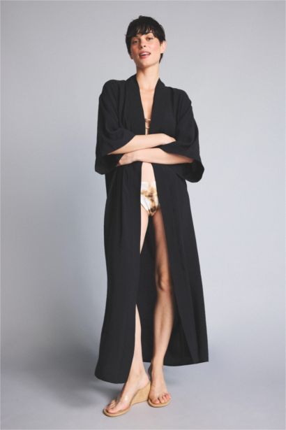Jaquette x DeFacto Palmiyeli Kimono