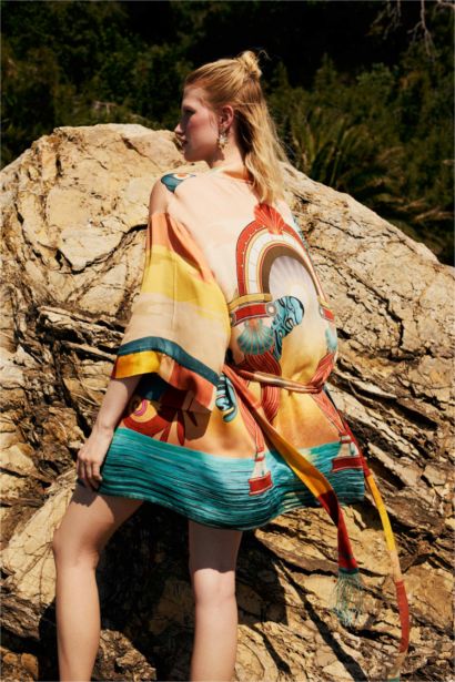 Jaquette x DeFacto Desenli Kimono